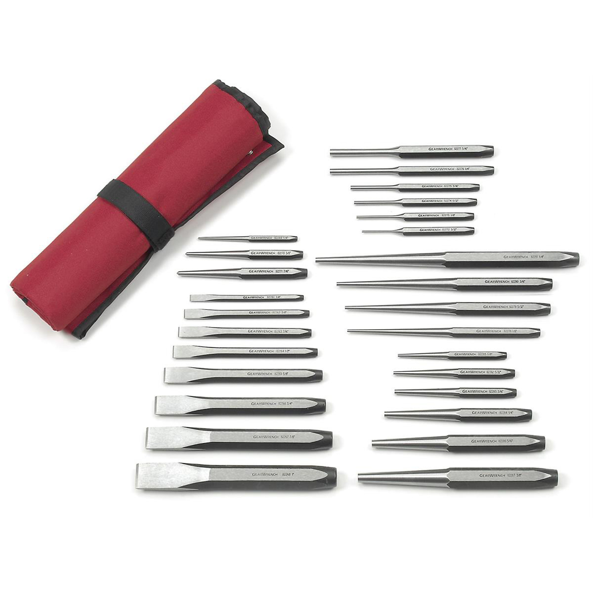 GearWrench Punch and Chisel Set — 27-Pc., Model# KDT82306